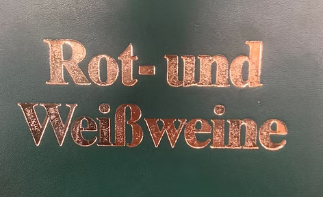 Weinkarte
